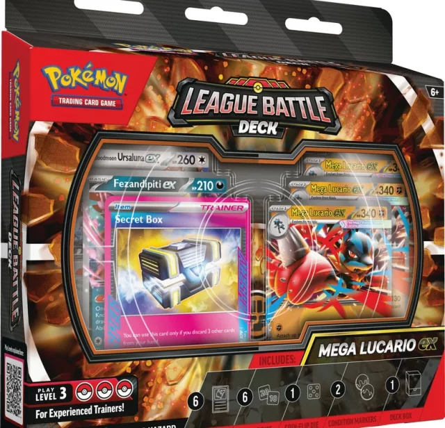 Karetní hra Pokémon TCG - Mega Lucario ex League Battle Deck