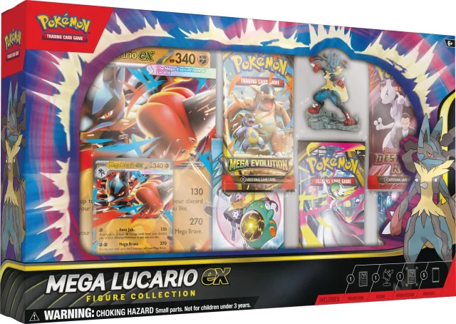 Karetní hra Pokémon TCG - Mega Lucario ex Premium Figure Collection