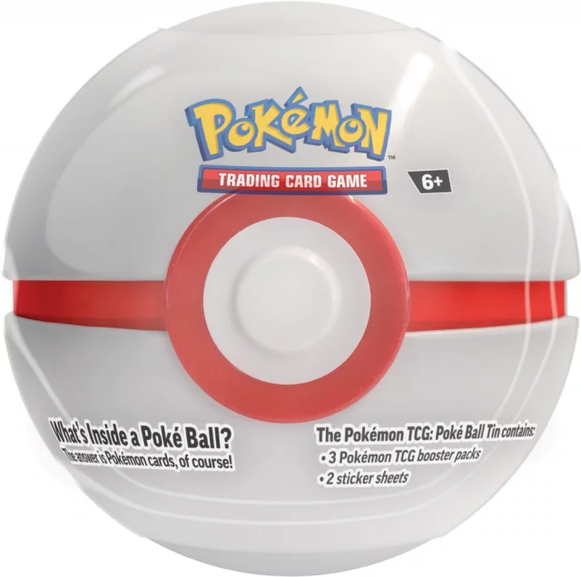 Karetní hra Pokémon TCG - Poké Ball Tin (Premier Ball)