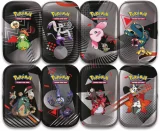 Karetní hra Pokémon TCG: Scarlet & Violet - Black Bolt & White Flare - Unova Mini Tin Display