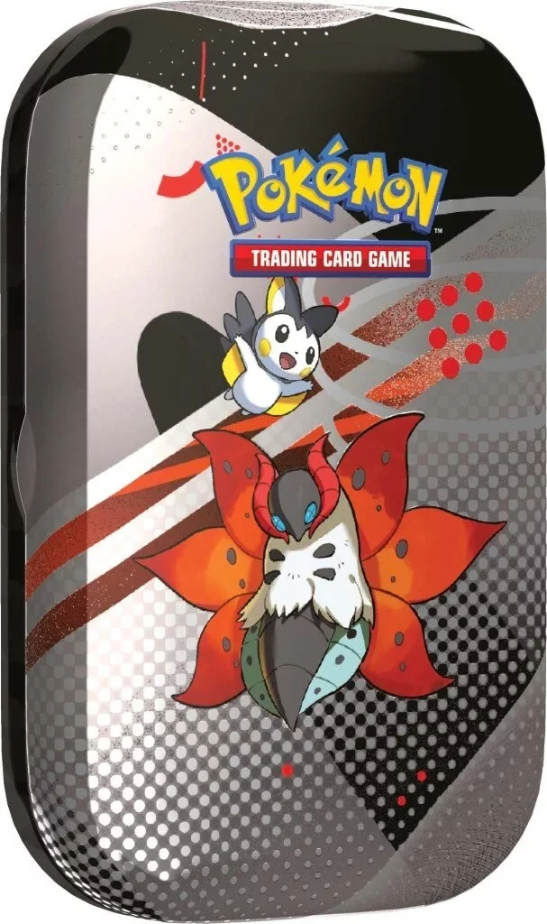 Karetní hra Pokémon TCG: Scarlet & Violet - Black Bolt & White Flare - Volcarona Unova Mini Tin