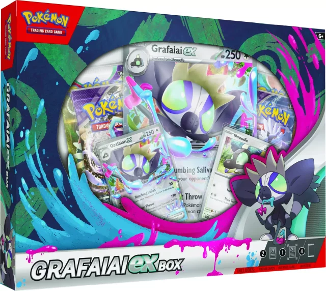 Karetní hra Pokémon TCG: Scarlet & Violet ex Box - Grafaiai ex