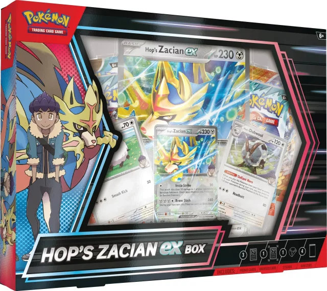 Karetní hra Pokémon TCG: Scarlet & Violet ex Box - Hop's Zacian
