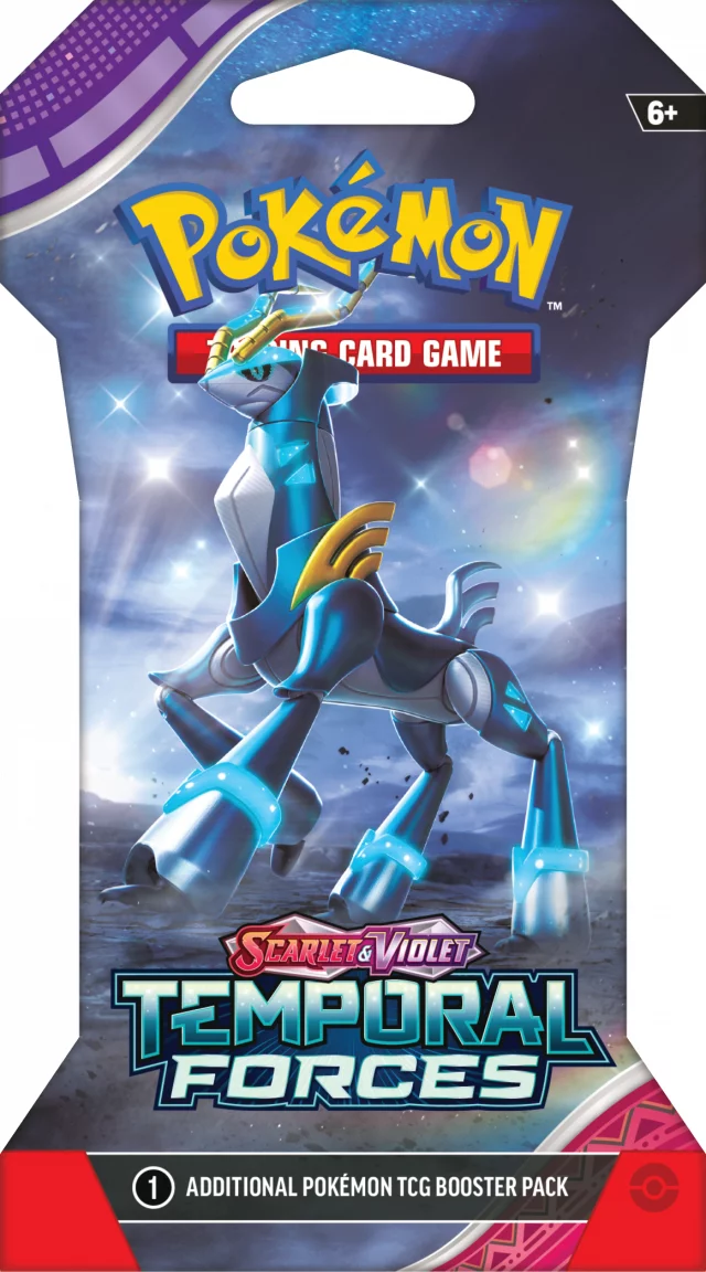 Karetní hra Pokémon TCG: Scarlet & Violet Temporal Forces - Sleeved Booster (10 karet)