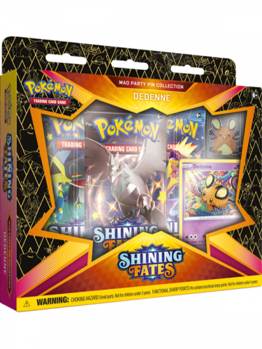 Karetní hra Pokémon TCG: Shining Fates - Mad Party Pin Collection (Dedenne)