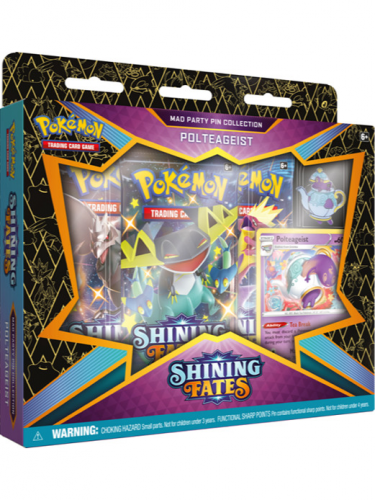 Karetní hra Pokémon TCG: Shining Fates - Mad Party Pin Collection (Polteageist)