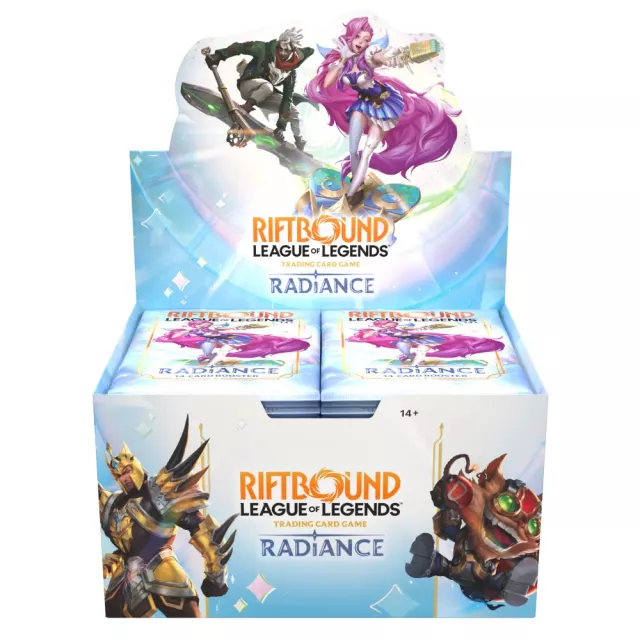 Karetní hra Riftbound TCG - Radiance - Booster Box (24 boosterů) - League of Legends
