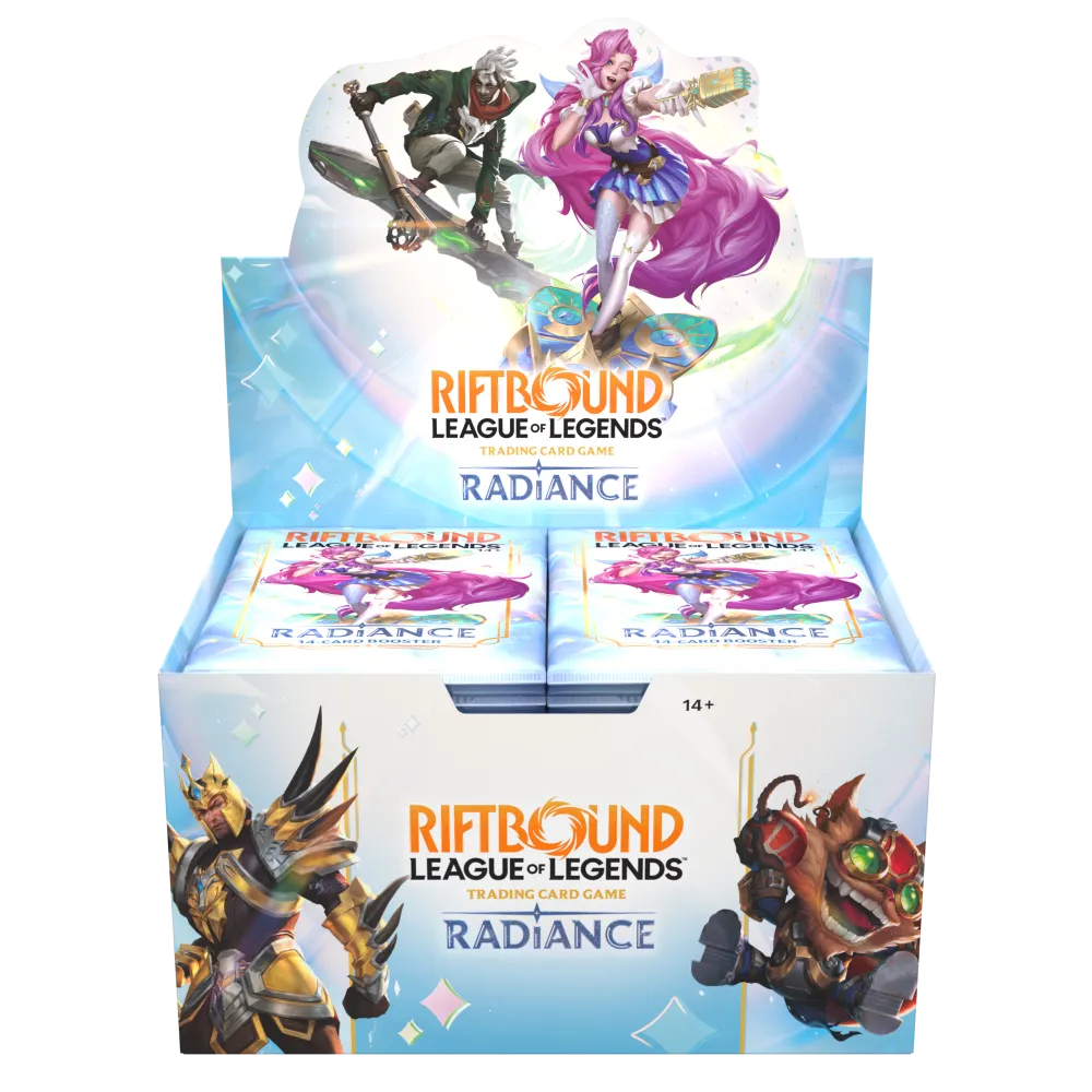 Karetní hra Riftbound TCG - Radiance - Booster Box (24 boosterů)