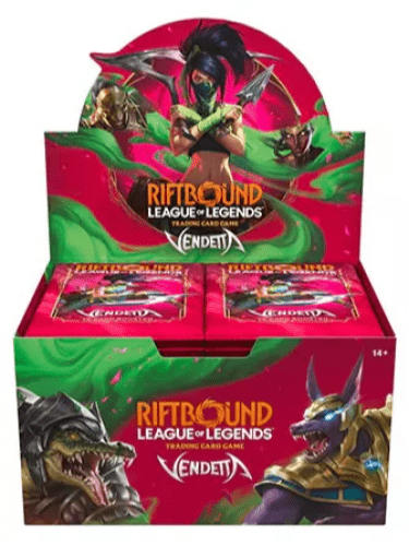 Karetní hra Riftbound TCG - Vendetta - Booster Box (24 boosterů)