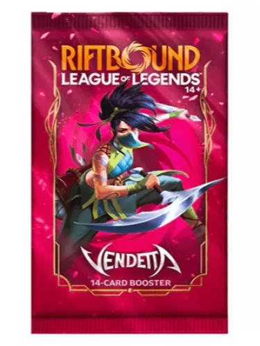 Karetní hra Riftbound TCG - Vendetta - Booster (14 karet)