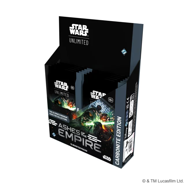 Karetní hra Star Wars: Unlimited - Ashes of the Empire Carbonite Booster Box (12 boosterů)