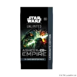 Karetní hra Star Wars: Unlimited - Ashes of the Empire Carbonite Booster (16 karet) - Sběratelská karetní hra TCG