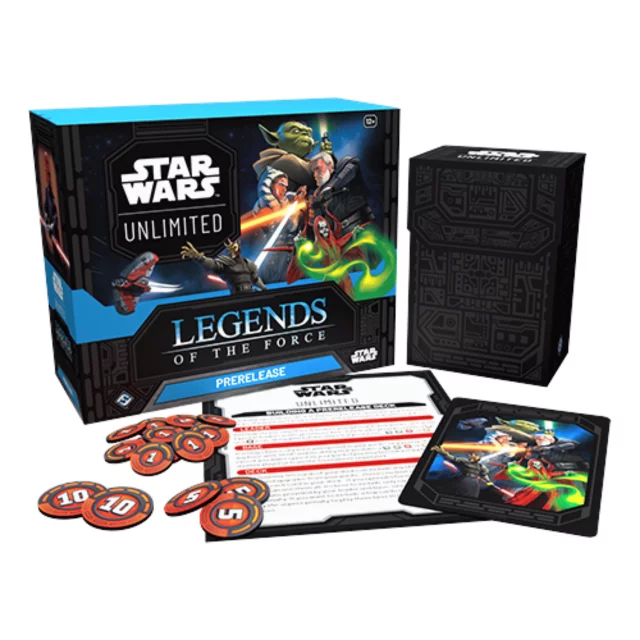 Karetní hra Star Wars: Unlimited - Legends of the Force Prerelease Pack