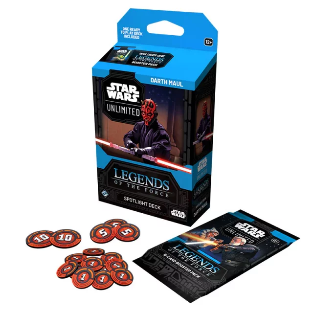 Karetní hra Star Wars: Unlimited - Legends of the Force Spotlight Deck (Darth Maul)
