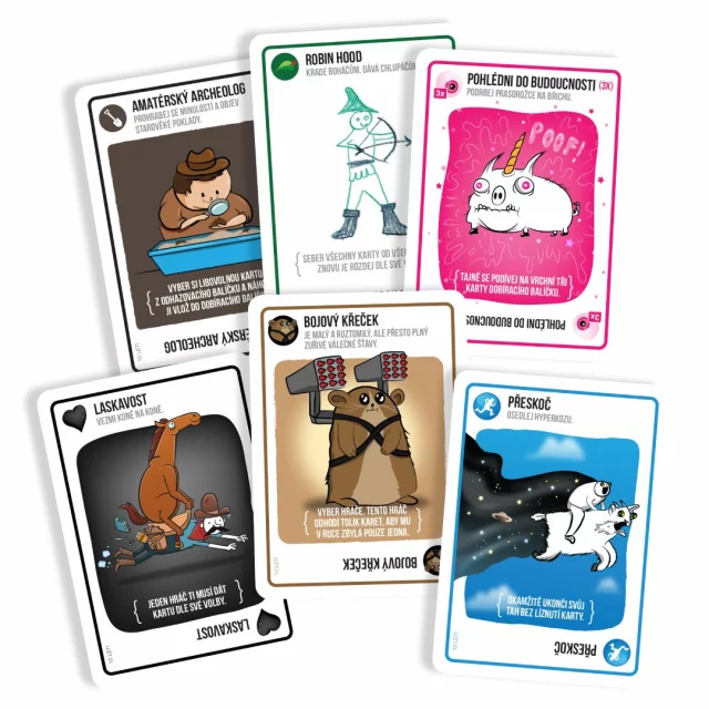 výbušná koťátka