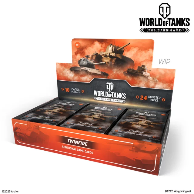 Karetní hra World of Tanks TCG: Twinfire - Booster Box (24 boosterů)