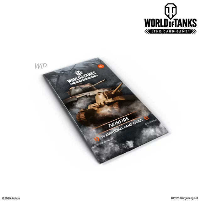 Karetní hra World of Tanks TCG: Twinfire - Booster (10 karet)