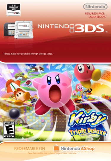 Kirby Triple Deluxe (3DS DIGITAL) (3DS)