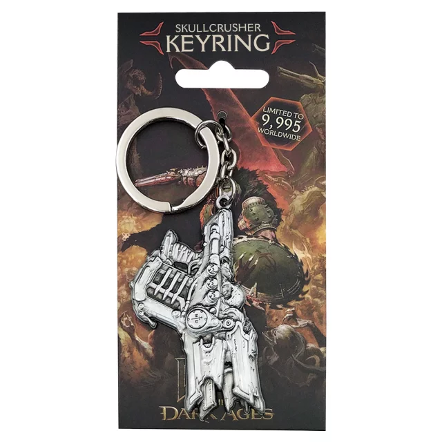 Klíčenka Doom: The Dark Ages - Skull Crusher Limited Edition