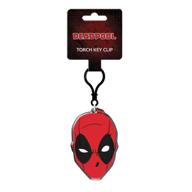 Klíčenka Marvel - Deadpool Torch Keychain (svítící)