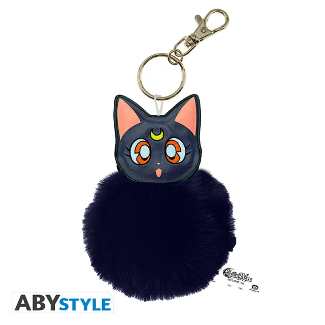 Klíčenka Sailor Moon - Luna Plush Keychain