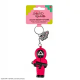 Klíčenka Squid Game - Soldier with Gun Squishy