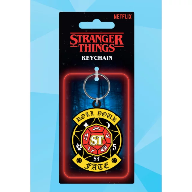 Klíčenka Stranger Things - Dice Spinner Keychain