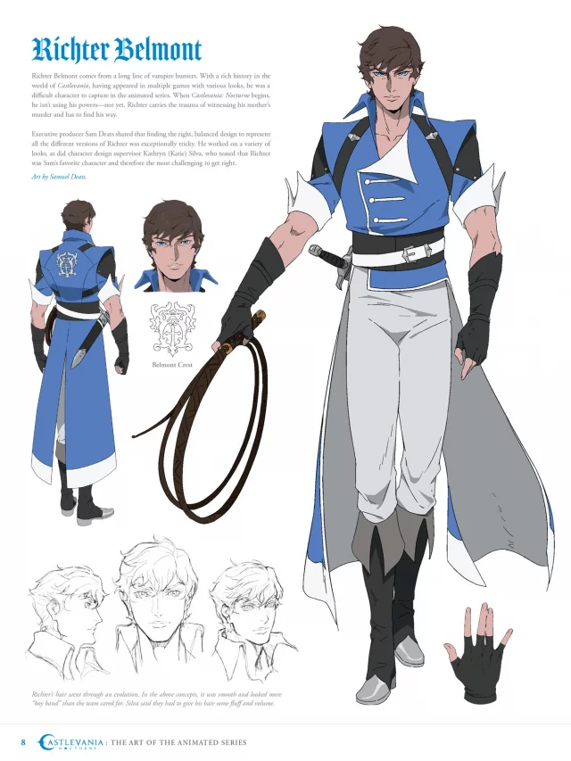 oficiální artbook Castlevania