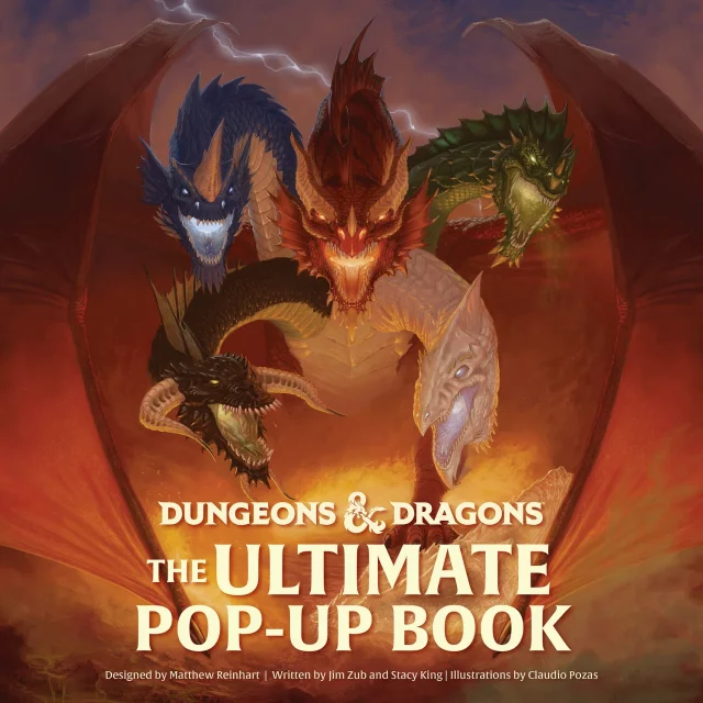 Kniha Dungeons & Dragons - The Ultimate Pop-Up Book (3D rozkládací)