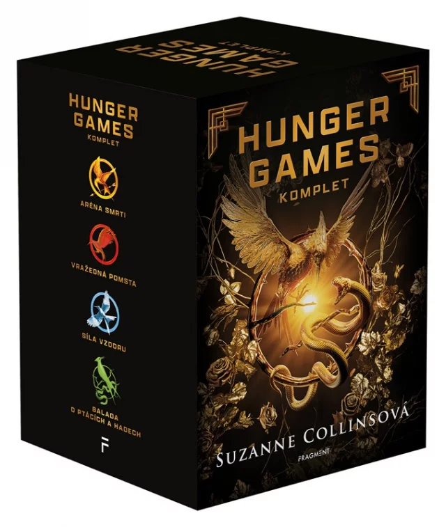 Kniha Hunger Games - komplet 1.-4. díl (Box)