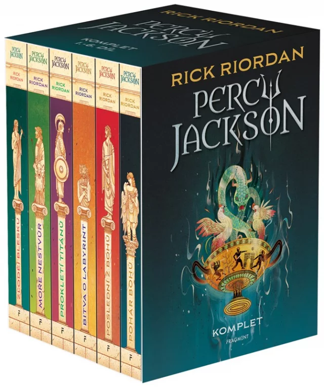 Kniha Percy Jackson - Komplet Box set (1.-6. díl)