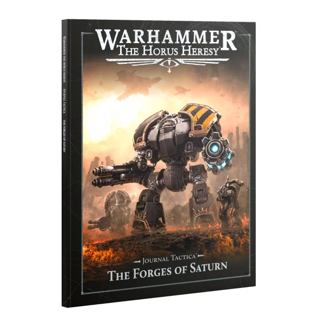 Kniha Warhammer: The Horus Heresy - Journal Tactica - the Forges of Saturn (2025)
