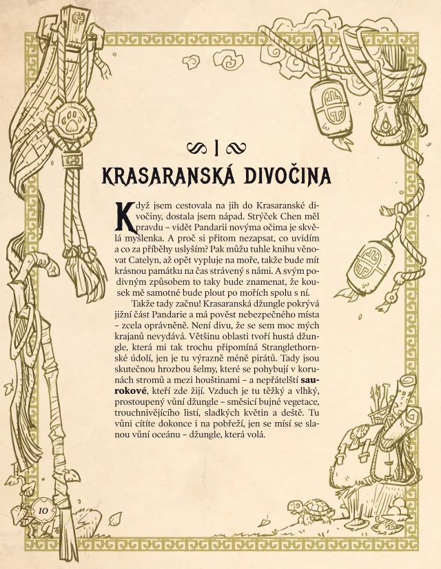 Kniha World of Warcraft: Putování Azerothem - Pandarie