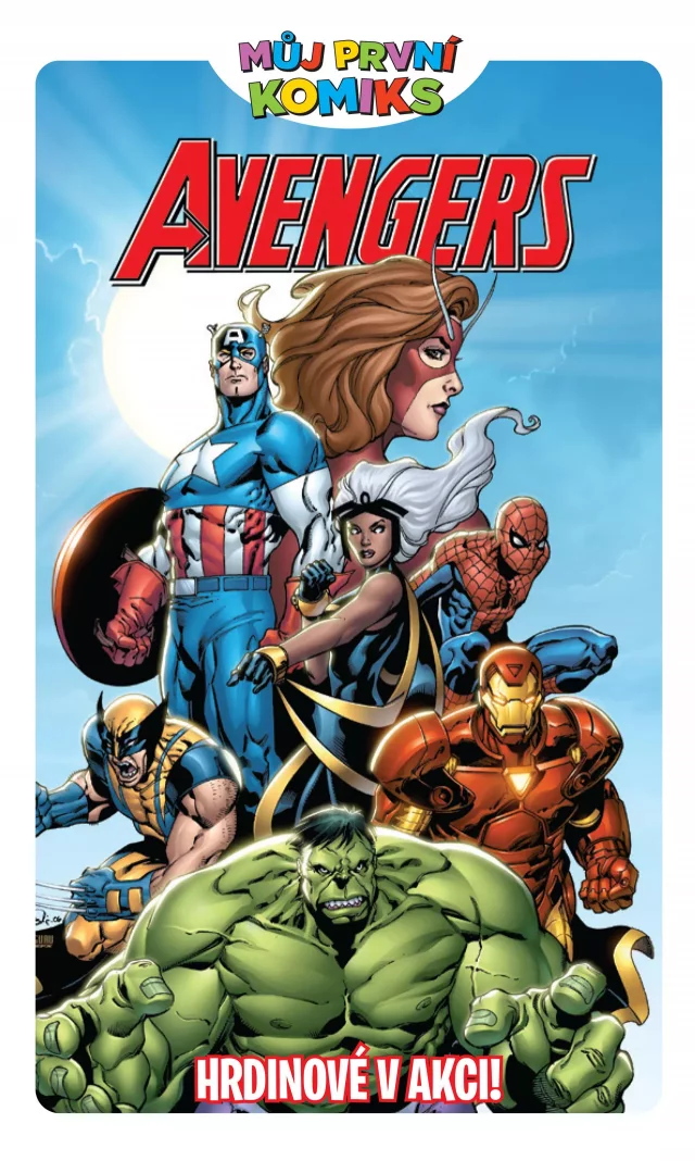 Komiks Avengers - Hrdinové v akci (Můj první komiks)