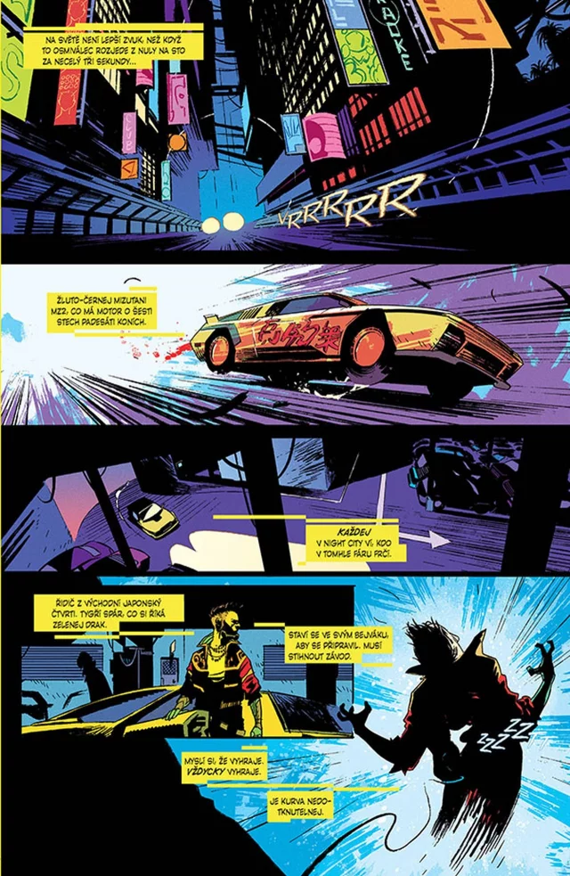 Komiks Cyberpunk 2077: Nakopávač