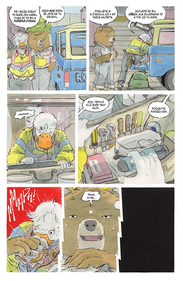 Komiks Hvězdná CREW