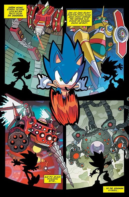 Komiks Ježek Sonic 1 - První dobrodružství