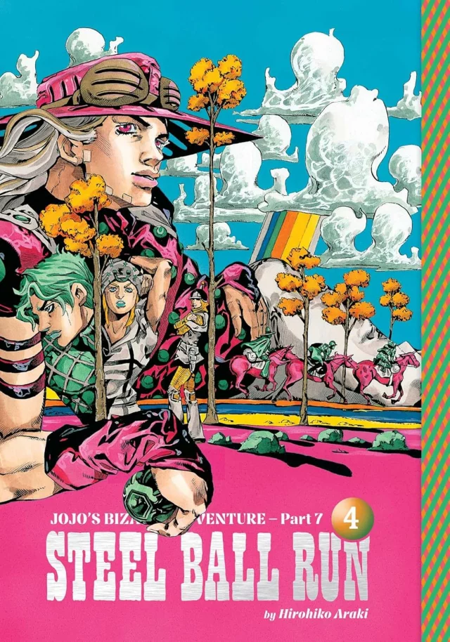 Komiks JoJo's Bizarre Adventure: Part 7- Steel Ball Run 4 ENG