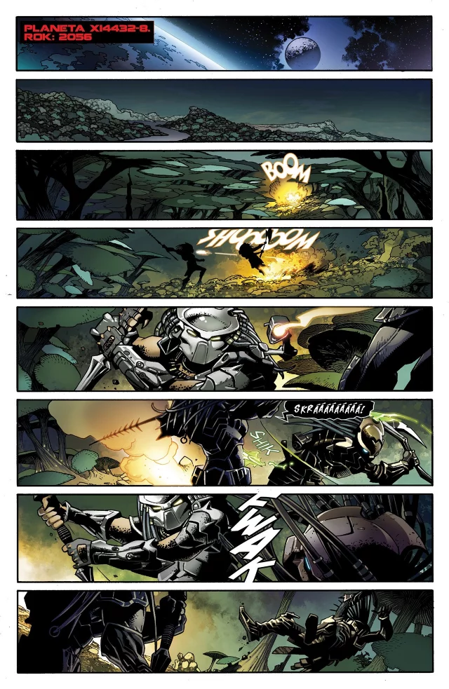 Komiks Predátor 1: Den lovce