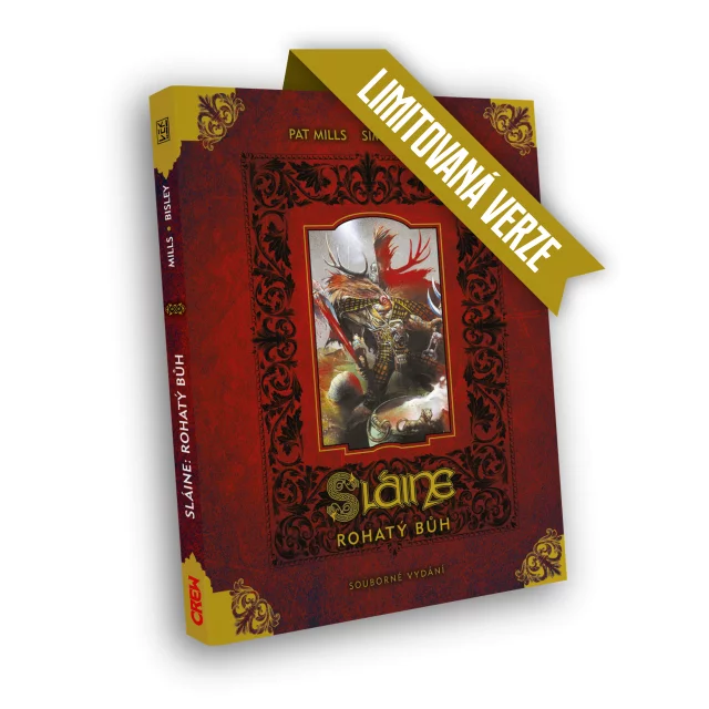 Komiks Sláine: Rohatý bůh (Velké evropské komiksy) (limitovaná verze)