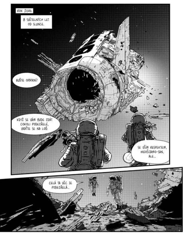 Komiks Stachanovec in Space 1