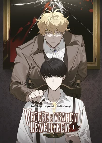 Komiks Večeře s vrahem Lewellynem 1