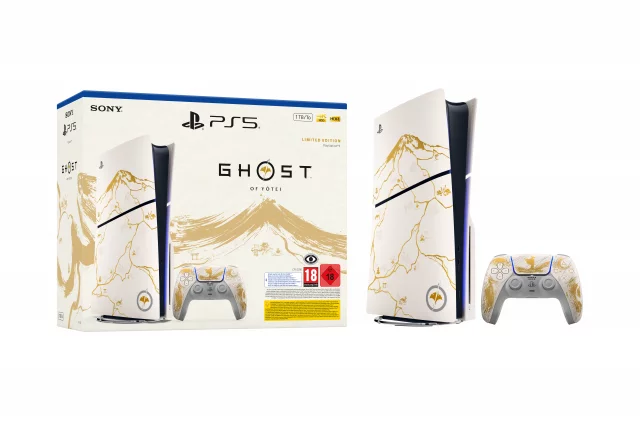 Konzole PlayStation 5 1 TB - Ghost of Yōtei Gold Limited Edition Bundle
