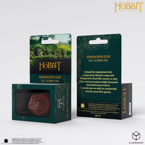 Kostka The Hobbit - Ember D20
