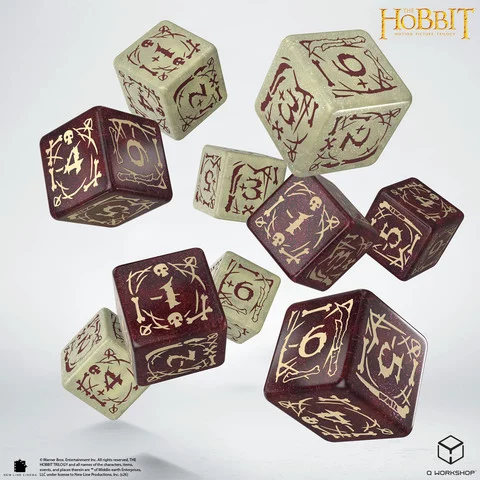 Kostka The Hobbit - Goblins D6 (10 ks)