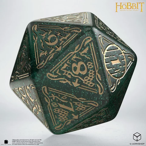 Kostka The Hobbit - Verdant D20