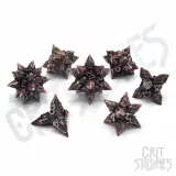 Kostky - Brutal Bane Metal - RPG Dice Set (7 ks)