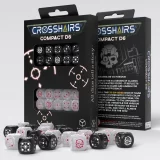 Kostky Crosshairs Compact - Black & Pearl (20 ks)