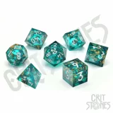 Kostky - Forest Fountain Liquid Core - RPG Dice Set  (7 ks)