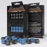 Kostky Fortress Compact - Black & Blue (20 ks)